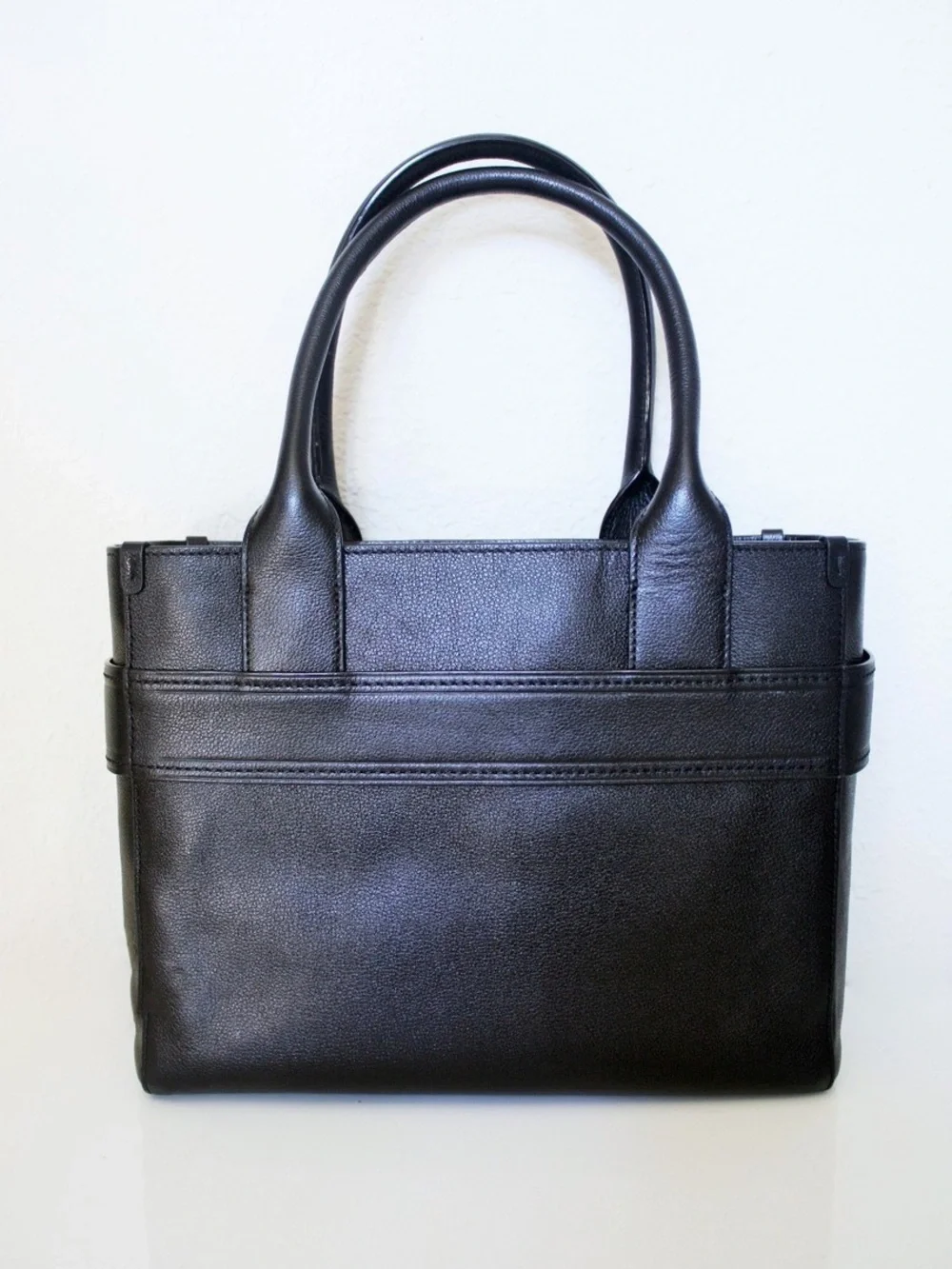 Kate Spade Black Leather Bow Satchel
